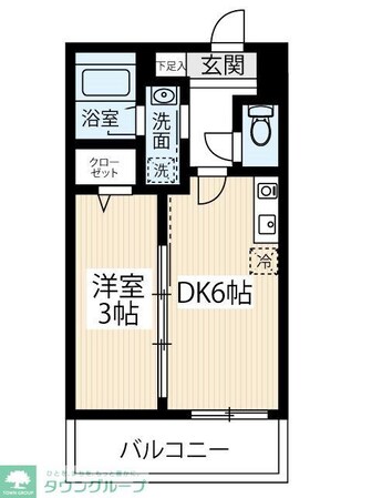 ARCOBALENO SHINITABASHIの物件間取画像
